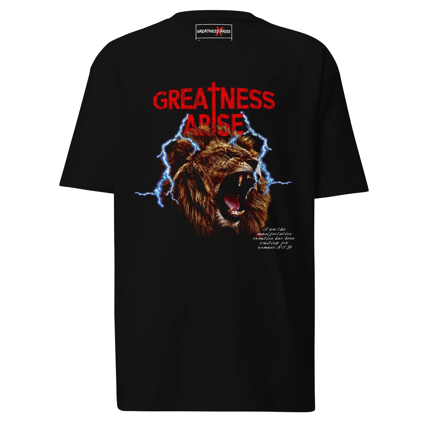 GREATNESS MANIFESTED TEE - Greatness Arise Apparel