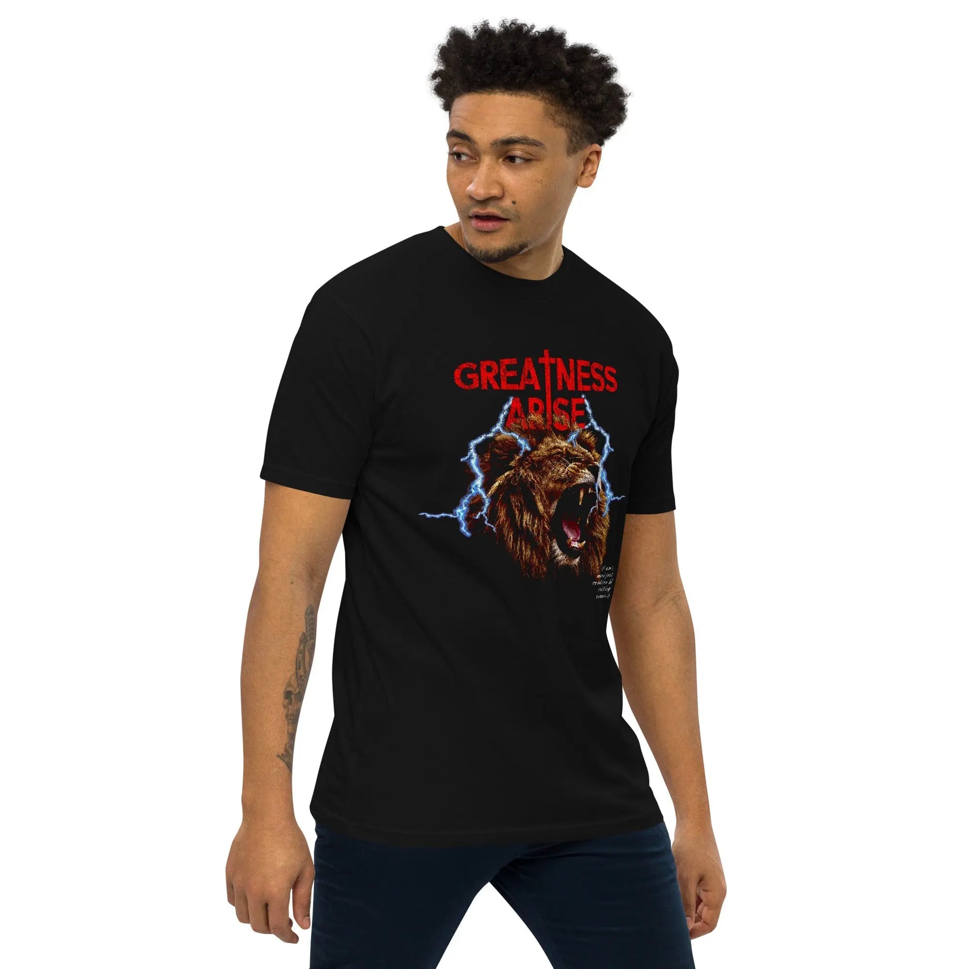 GREATNESS MANIFESTED TEE - Greatness Arise Apparel